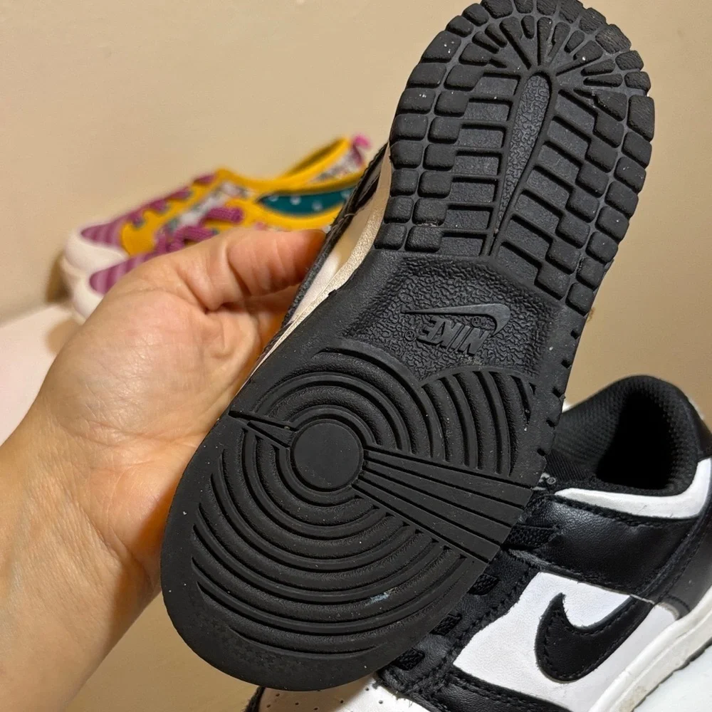 Nike Kids Black and White Sneakers